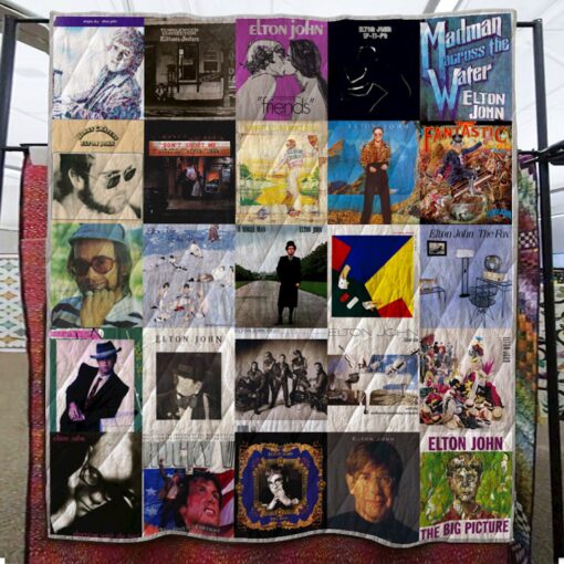 Buy Elton John Quilt Blanket & Quilt Bedding Set