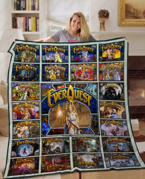 Buy Everquest Loading Screen Quilt Blanket & Quilt Bedding Set Great Customized Blanket Gifts For Birthday Christmas Thanksgiving