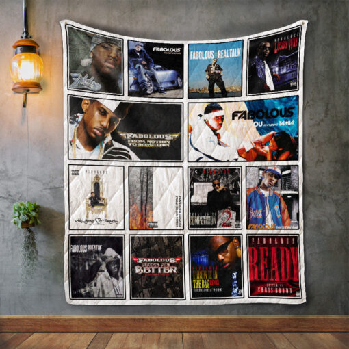 Buy Fabolous Album Covers Quilt Blanket & Quilt Bedding Set