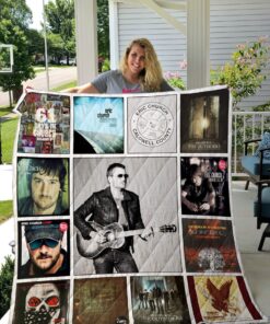 Buy Eric Church Albums Quilt Blanket & Quilt Bedding Set 02