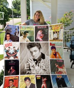 Buy Elvis Presley Albums Quilt Blanket & Quilt Bedding Set Ver 13