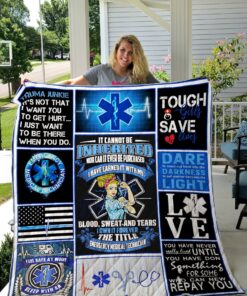 Buy Emt Tough Girls Save Lives Quilt Blanket & Quilt Bedding Set Great Customized Blanket Gifts For Birthday Christmas Thanksgiving