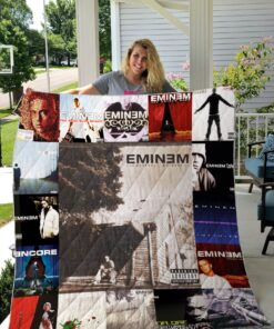 Buy Eminem Albums Quilt Blanket & Quilt Bedding Set For Fans Ver 17-2