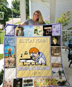 Buy Elton John Collage Quilt Blanket & Quilt Bedding Set