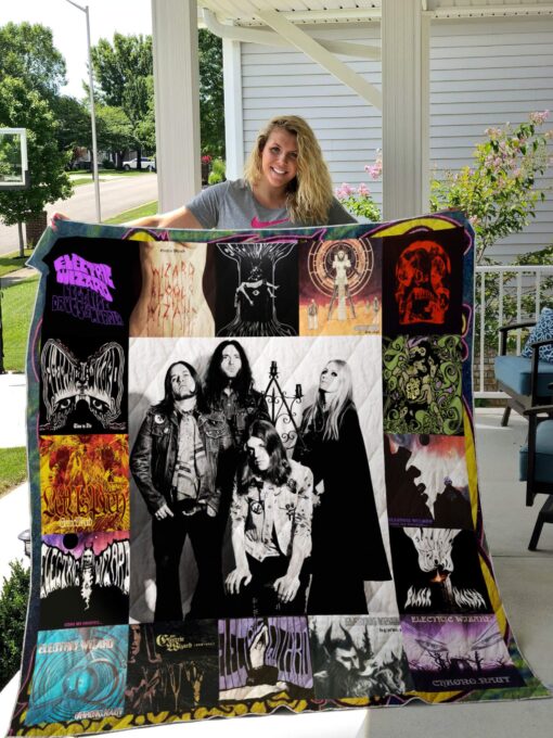 Buy Electric Wizard Albums Cover Poster Quilt Blanket & Quilt Bedding Set