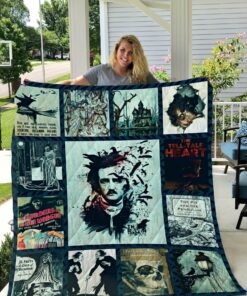 Buy Edgar Allan Poe Quilt Blanket & Quilt Bedding Set