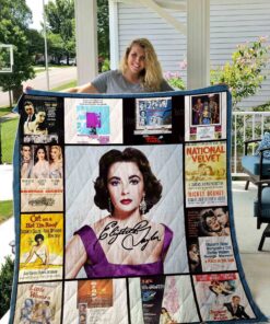 Buy Elizabeth Taylor Quilt Blanket & Quilt Bedding Set 01