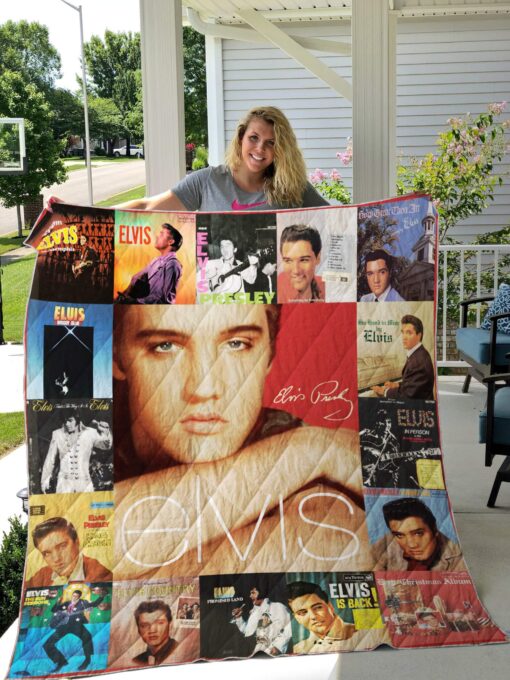 Buy Elvis Presley Quilt Blanket & Quilt Bedding Set For Fans Ver 17.2