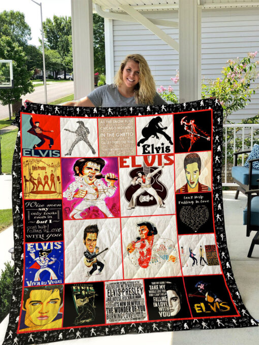 Buy Elvis Presley V2 Quilt Blanket & Quilt Bedding Set