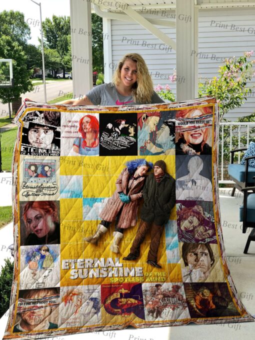 Buy Eternal Sunshine Of The Spotless Mind Poster Quilt Blanket & Quilt Bedding Set