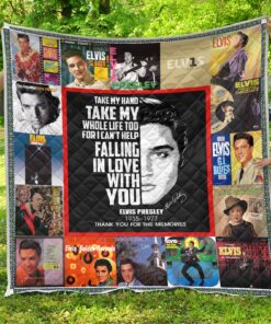 Buy Elvis Presley Anniversary Quilt Blanket & Quilt Bedding Set