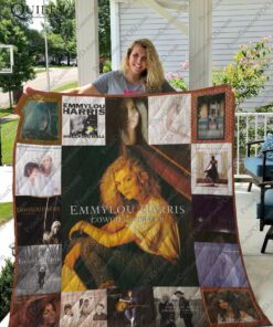 Buy Emmylou Harris Albums Quilt Blanket & Quilt Bedding Set For Fans Ver 17