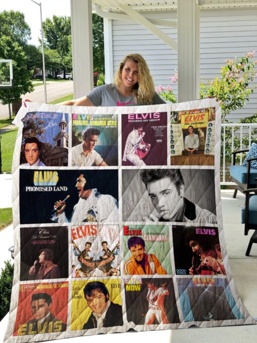 Buy Elvis Presley Albums Quilt Blanket & Quilt Bedding Set Ver 14