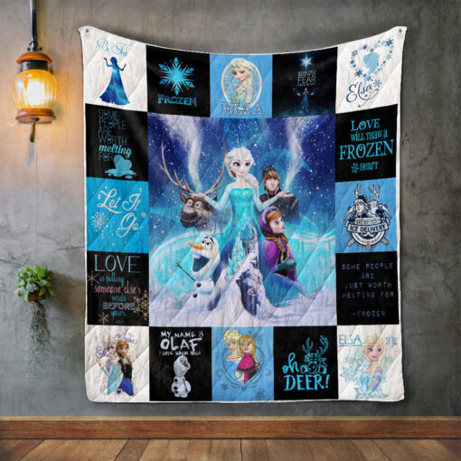 Buy Frozen Style 2 Quilt Blanket & Quilt Bedding Set