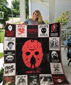 Buy Friday The 13Th Quilt Blanket & Quilt Bedding Set For Fans Ver 17-2