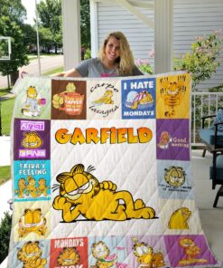 Buy Garfield Quilt Blanket & Quilt Bedding Set - Meteew