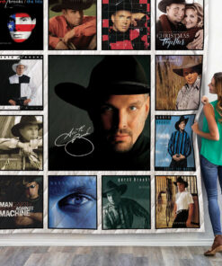 Buy Garth Brooks Albums Quilt Blanket & Quilt Bedding Set 01