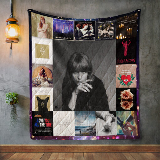 Buy Florence + The Machine Album Covers Quilt Blanket & Quilt Bedding Set