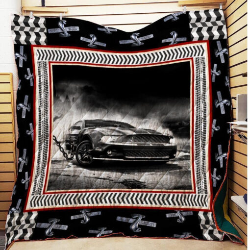 Buy Ford Mustang Shelby Cobra Quilt Blanket & Quilt Bedding Set