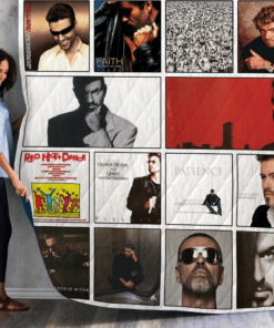 Buy George Michael Albums Quilt Blanket & Quilt Bedding Set 01