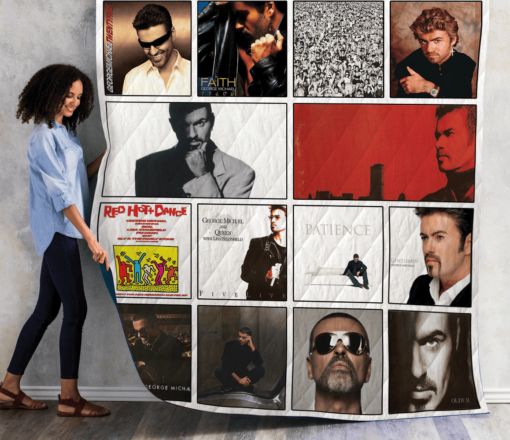 Buy George Michael Albums Quilt Blanket & Quilt Bedding Set 01