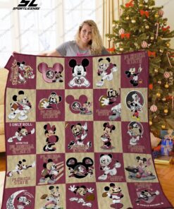 Buy Florida State Seminoles Disney Quilt Blanket & Quilt Bedding Set