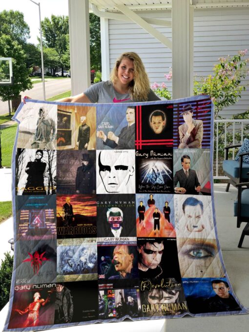 Buy Gary Numan Quilt Blanket & Quilt Bedding Set Ver 2