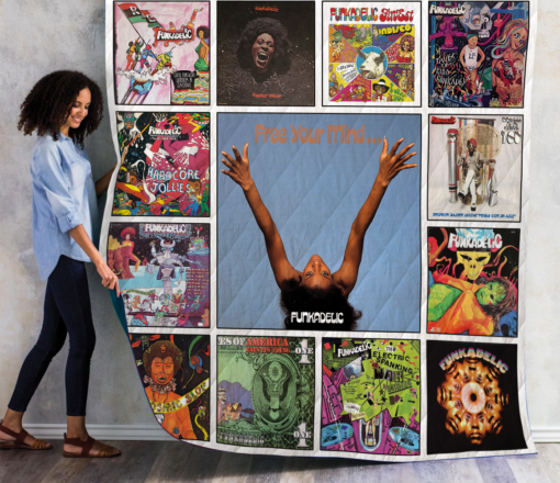 Buy Funkadelic Best Albums Quilt Blanket & Quilt Bedding Set 02