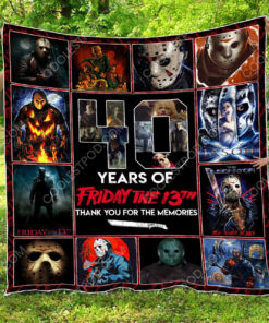 Buy Friday The 13Th 40 Years Quilt Blanket & Quilt Bedding Set