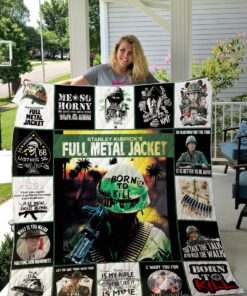 Buy Full Metal Jacket T-Shirt Quilt Blanket & Quilt Bedding Set