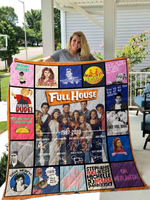 Buy Full House Tv Show Quilt Blanket & Quilt Bedding Set 01