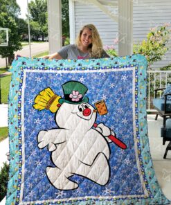 Buy Frosty The Snowman Quilt Blanket & Quilt Bedding Set 01429