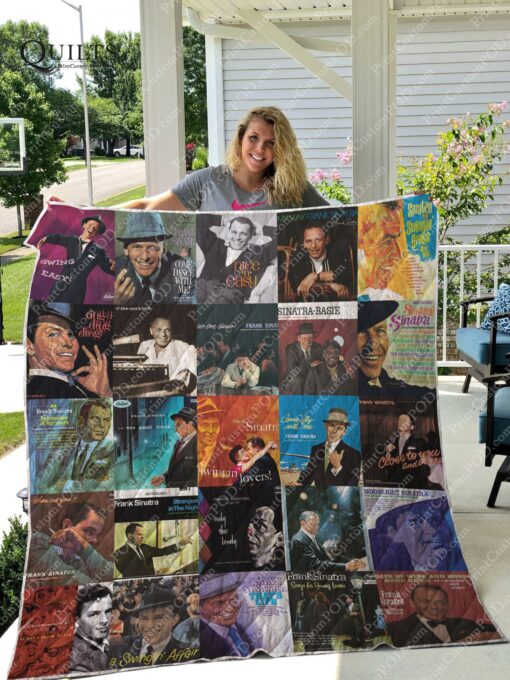 Buy Frank Sinatra Albums Quilt Blanket & Quilt Bedding Set For Fans Ver 25