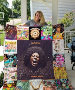 Buy Funkadelic Quilt Blanket & Quilt Bedding Set For Fans Ver 17