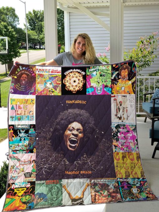 Buy Funkadelic Quilt Blanket & Quilt Bedding Set For Fans Ver 17