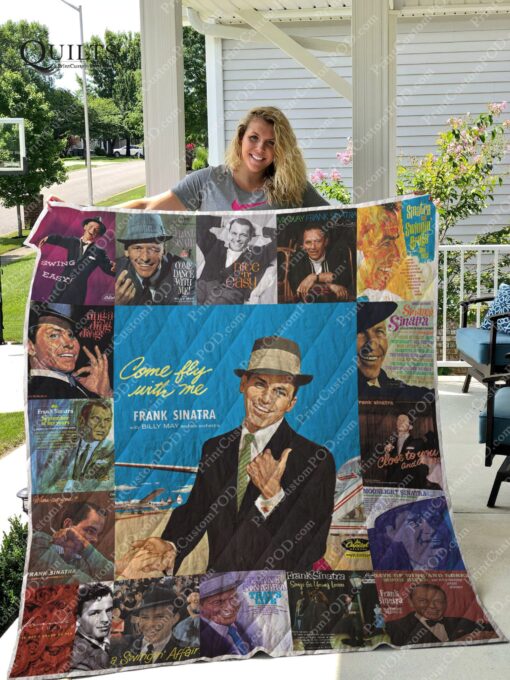 Buy Frank Sinatra Albums Quilt Blanket & Quilt Bedding Set For Fans Ver 17