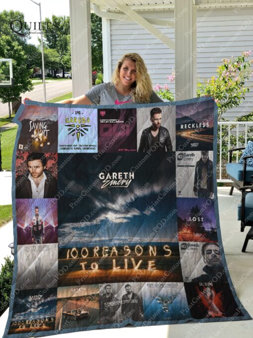 Buy Gareth Emery Albums Quilt Blanket & Quilt Bedding Set For Fans Ver 17