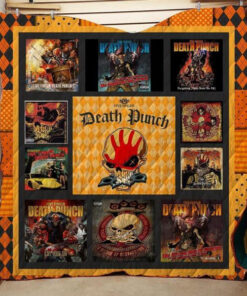 Buy Five Finger Death Punch Album Collections Quilt Blanket & Quilt Bedding Set