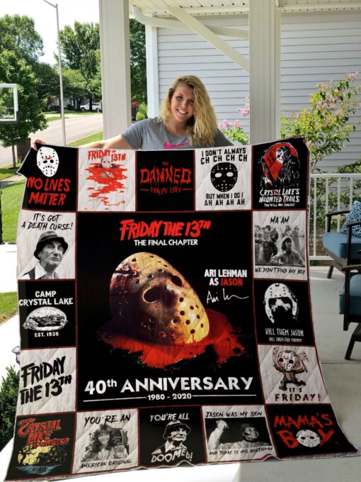 Buy Friday The 13Th Quilt Blanket & Quilt Bedding Set For Fans Ver 17-1