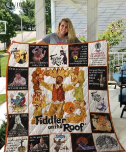 Buy Fiddler On The Roof Quilt Blanket & Quilt Bedding Set For Fans Ver 17