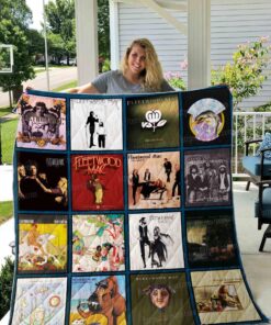 Buy Fleetwood Mac Quilt Blanket & Quilt Bedding Set 01