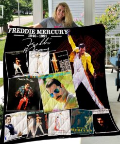 Buy Freddie Mercury Vr1 New Quilt Blanket & Quilt Bedding Set