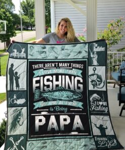 Buy Fishing Papa Quilt Blanket & Quilt Bedding Set