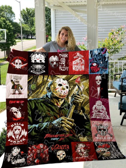 Buy Friday The 13Th Quilt Blanket & Quilt Bedding Set 0498