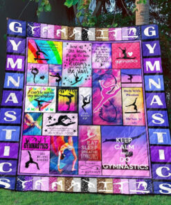 Buy Forever A Gymnast Keep Calm And Do Gymnastic Quilt Blanket & Quilt Bedding Set Great Customized Blanket Gifts For Birthday Christmas Thanksgiving