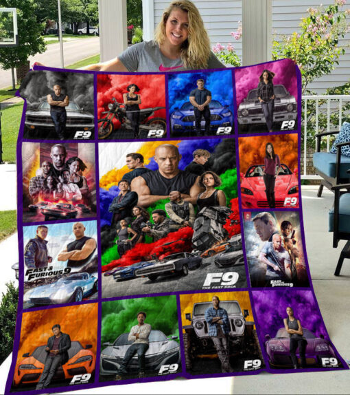 Buy Fast And Furious 9 Quilt Blanket & Quilt Bedding Set