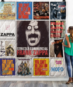 Buy Frank Zappa Albums Quilt Blanket & Quilt Bedding Set 01