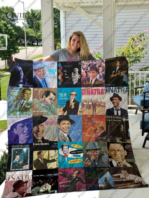 Buy Frank Sinatra Quilt Blanket & Quilt Bedding Set 02