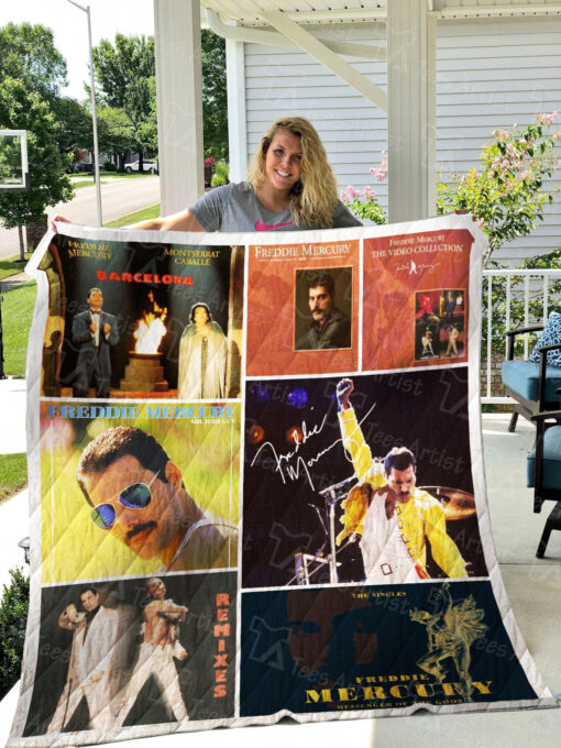 Buy Freddie Mercury Quilt Blanket & Quilt Bedding Set 0960