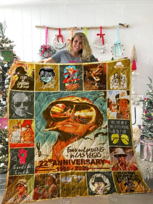 Buy Fear And Loathing In Las Vegas Quilt Blanket & Quilt Bedding Set